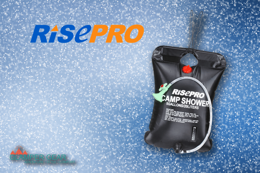 Risepro Portable Solar Shower Bag