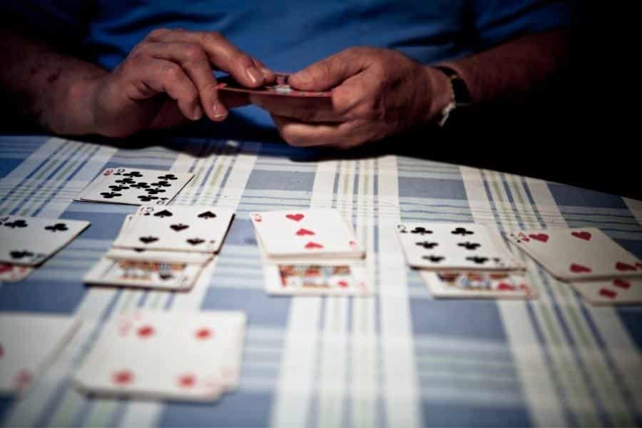 Playing Single Player Card Games