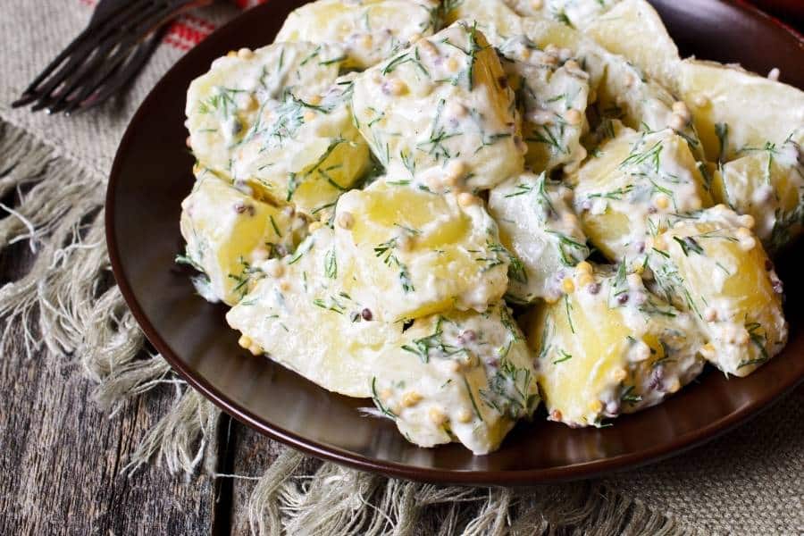Potato Salad is a Great Make-Ahead Meal for RV Camping