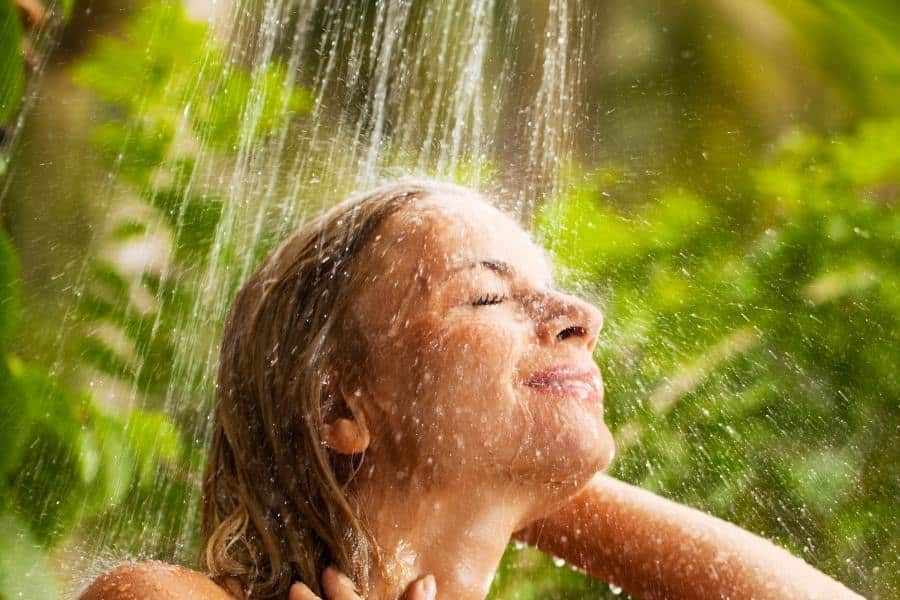 Outdoor Shower for Glamping