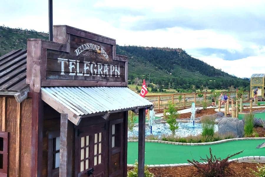 Putt-Putt at Jellystone Park in Larkspur