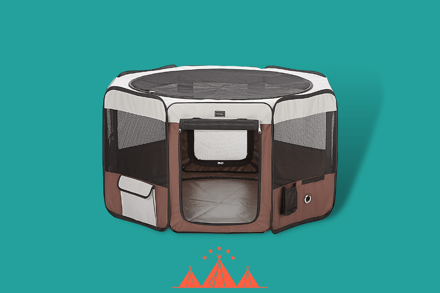 DONORO Dog Playpen 29 Portable Pet Playpen
