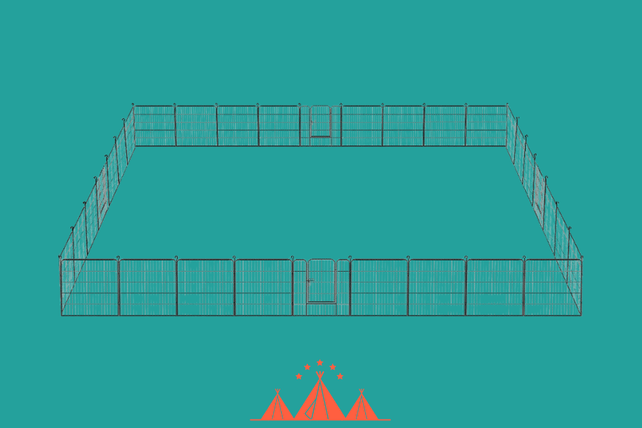 Yaheetech 32 Inch Foldable Pet Pen