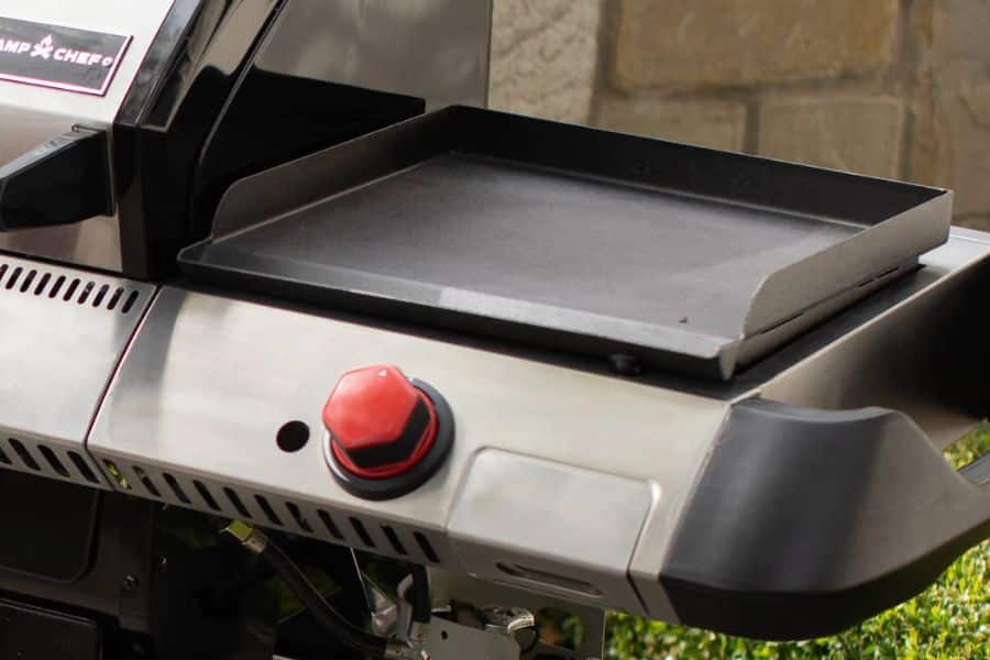 Camp Chef Apex Griddle on Sidekick