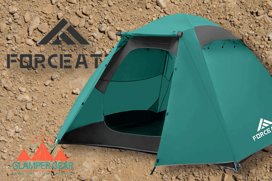 Forceatt 2 Person Small Tent for Camping in Green