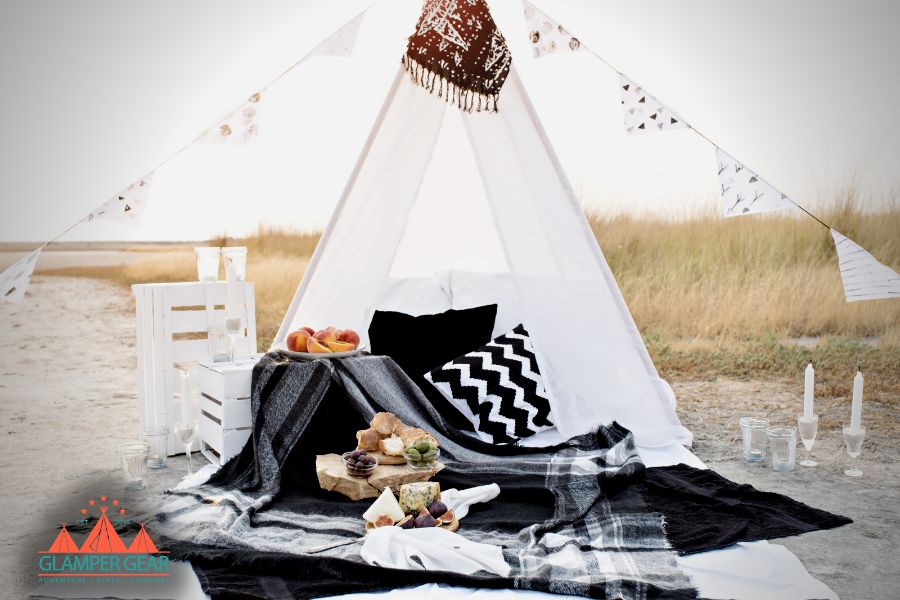 Glamping in Style on the Beach