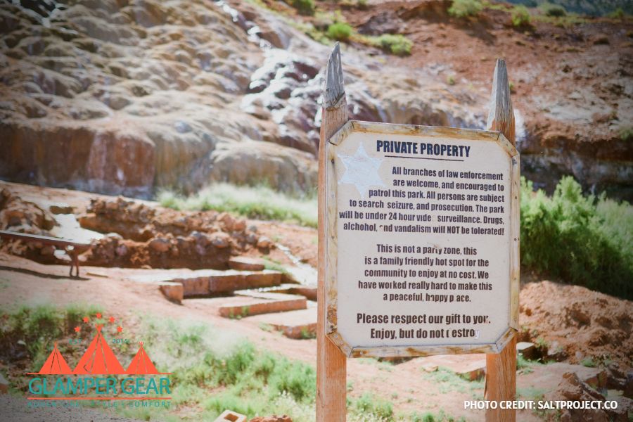 Red Hill Hot Springs Rules and Regulations