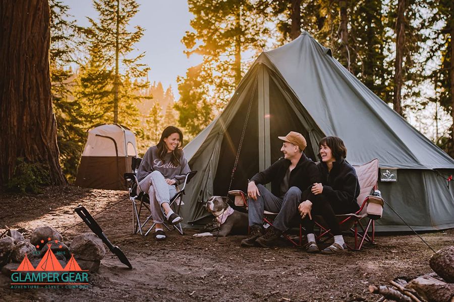 Regatta Bell Tent by White Duck in Green