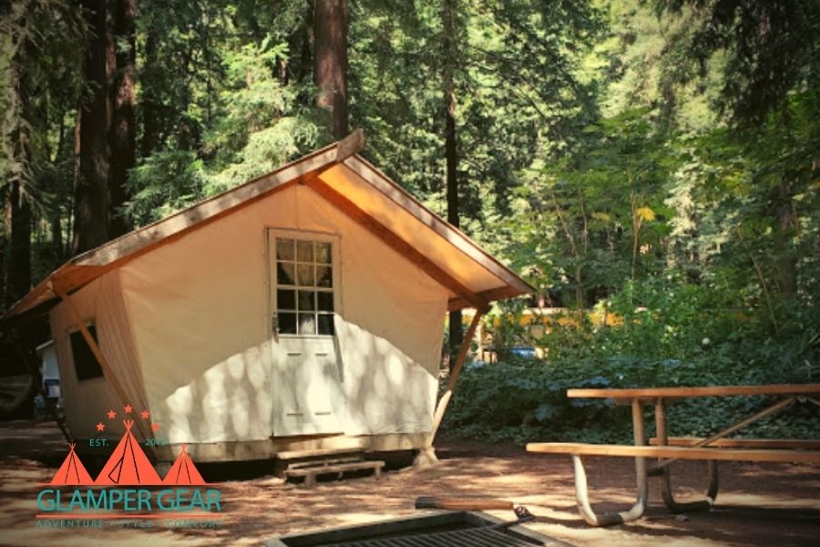 Fernwood Campground and Resort Canvas Tent Cabin