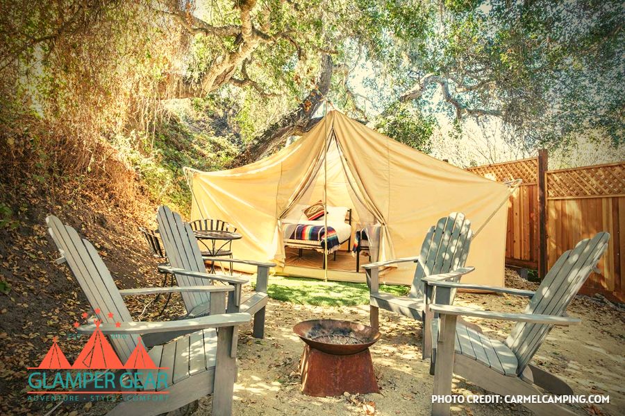 Glamping Tents at Saddle Mountain Resort