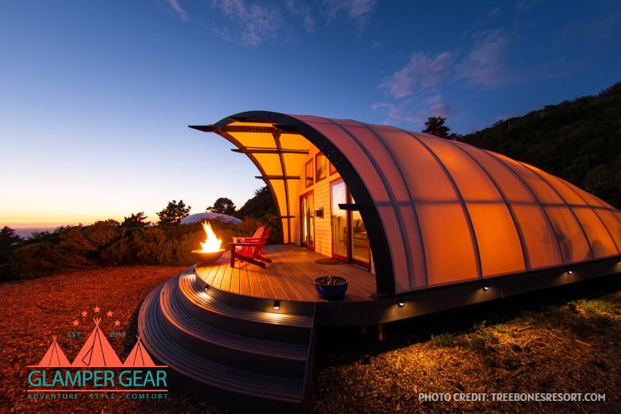 Treebones Resort Unique Cabins on the Hillside