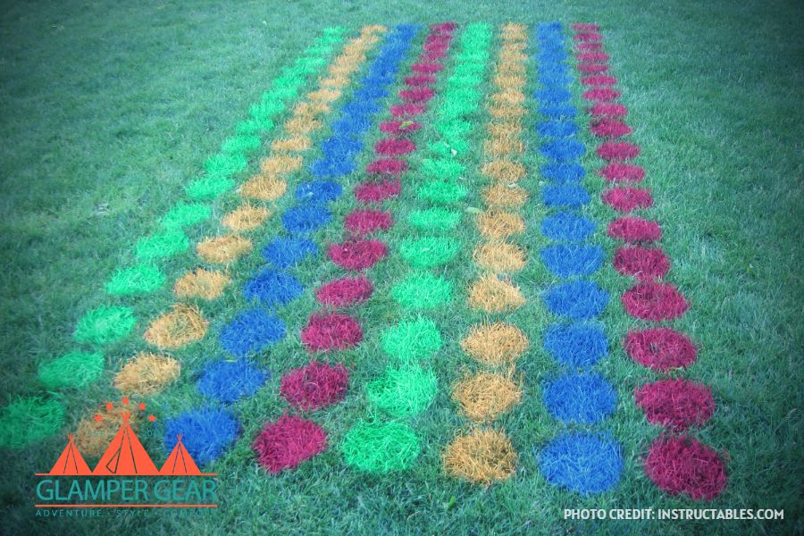 Yard Twister Backyard Game
