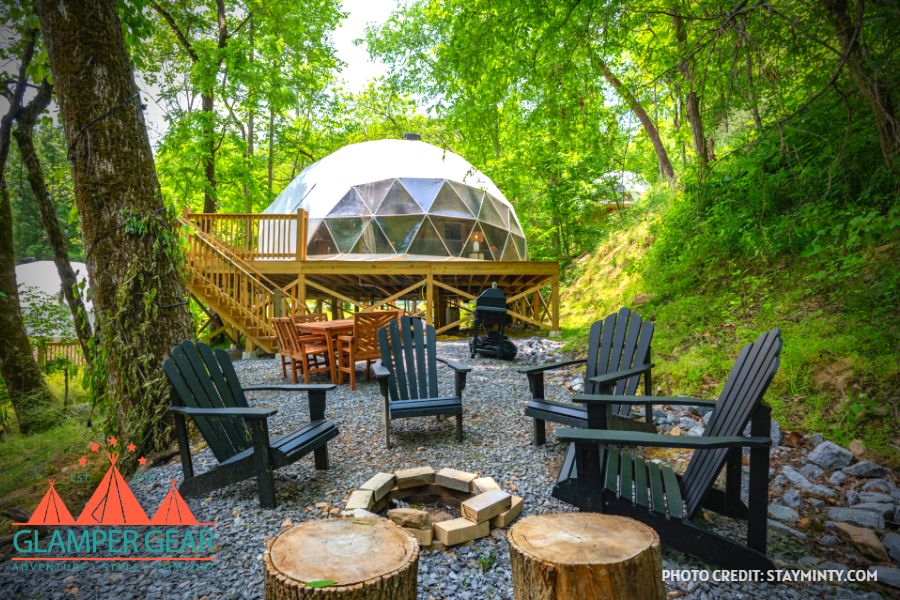 Glamp X by Stay Minty in Cosby, TN