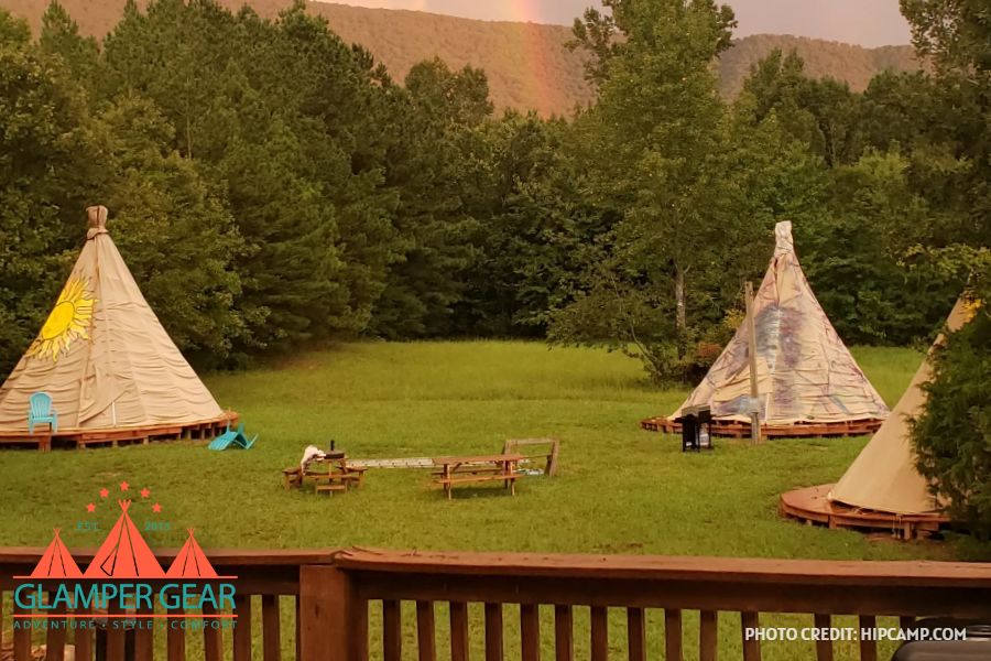Grandview Camp at Lemon Lane Farm in Grandview, TN