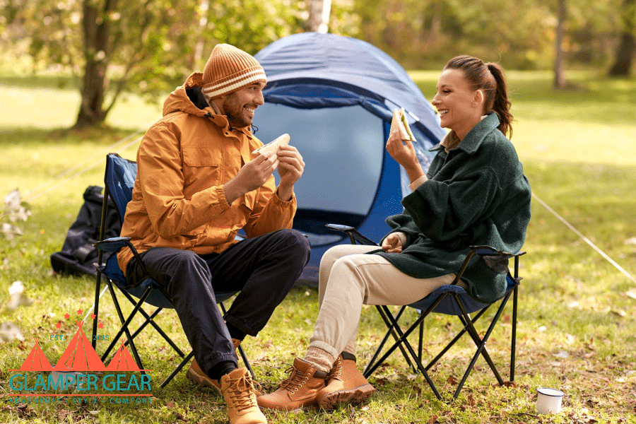 Couple on a Romantic Picnic