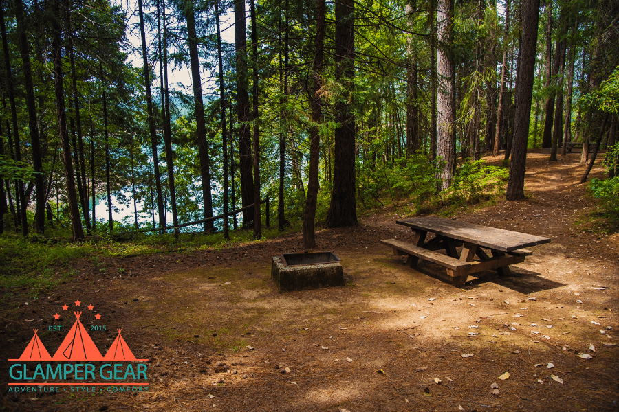 Dark Day Campground Campsites