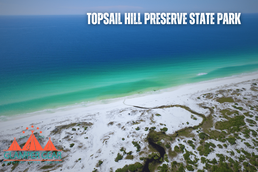 Topsail Hill Preserve State Park on the Panhandle