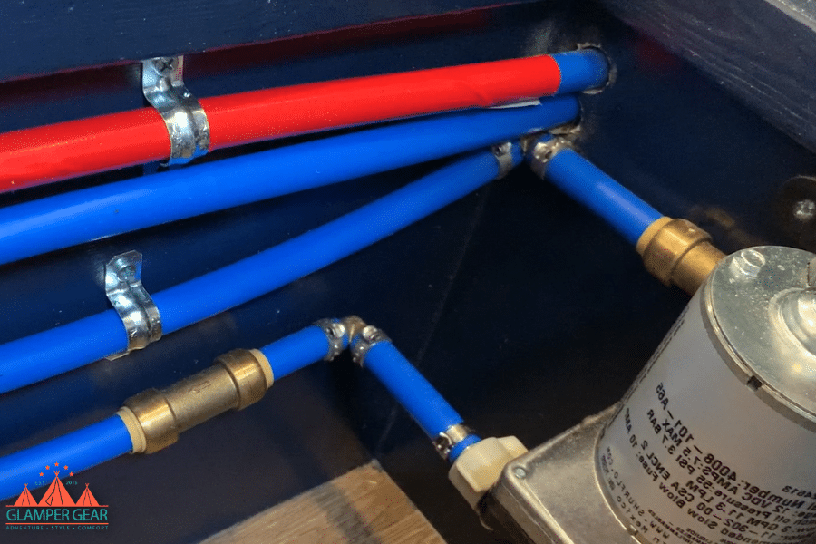 Checking RV Plumbing Connections and Fittings