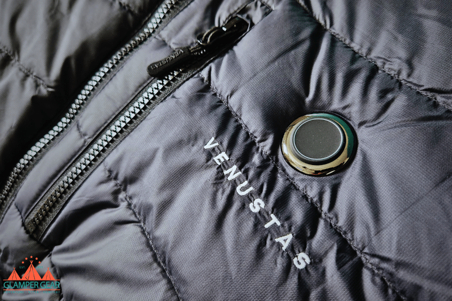 Venustas Power Button and Temperature Indicator