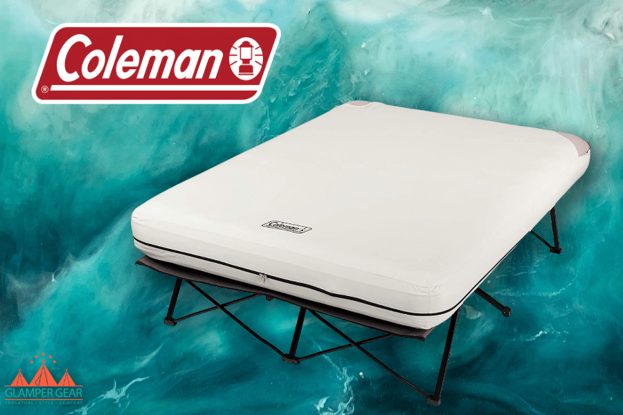 Coleman Camping Cot with an Air Mattress