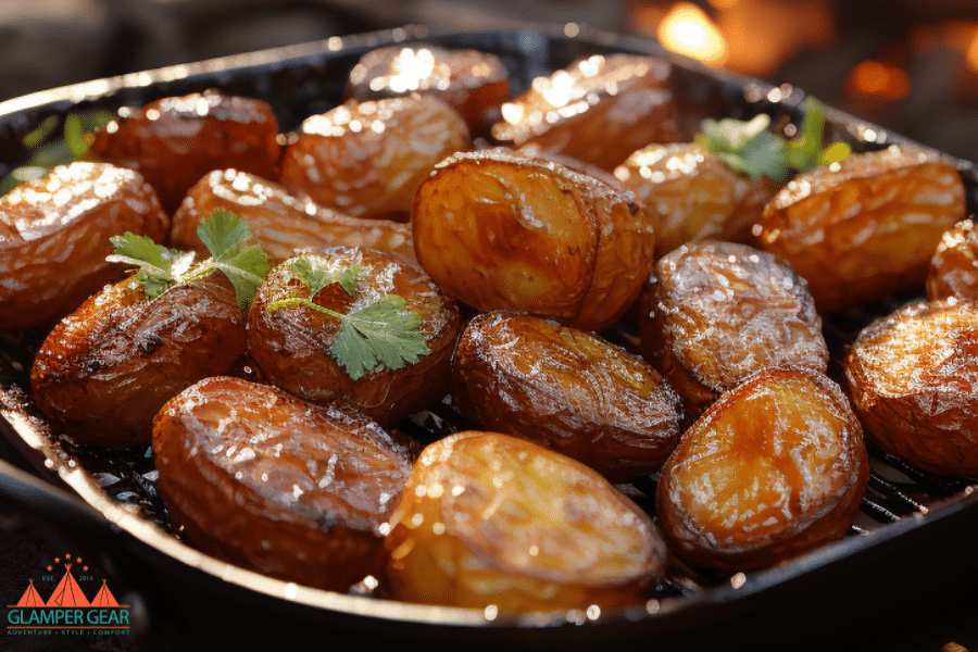 Grilled Foil Packet Baby Potatoes