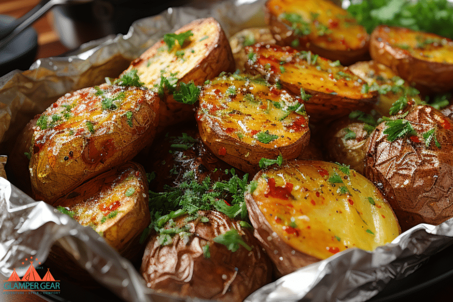Herb-Roasted Foil Packet Potatoes