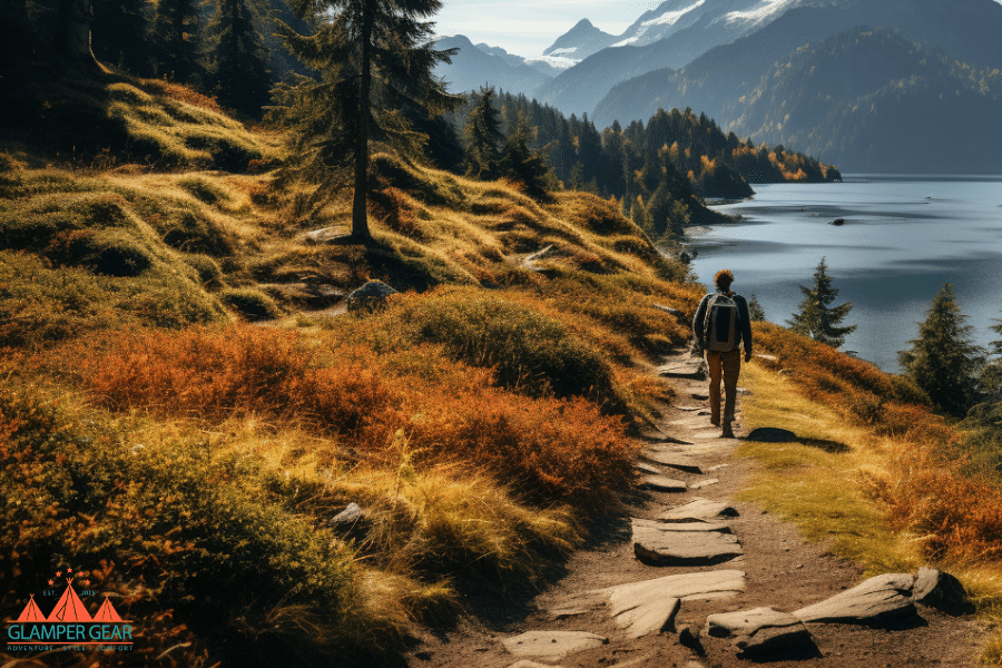 Hiking Along Cowlitz River