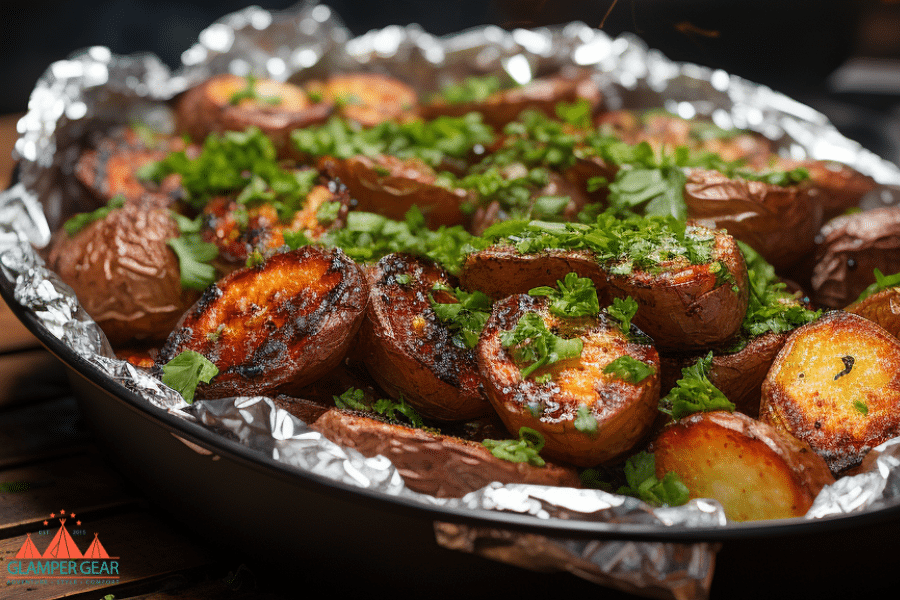 Spicy Cajun Foil Packet Potatoes