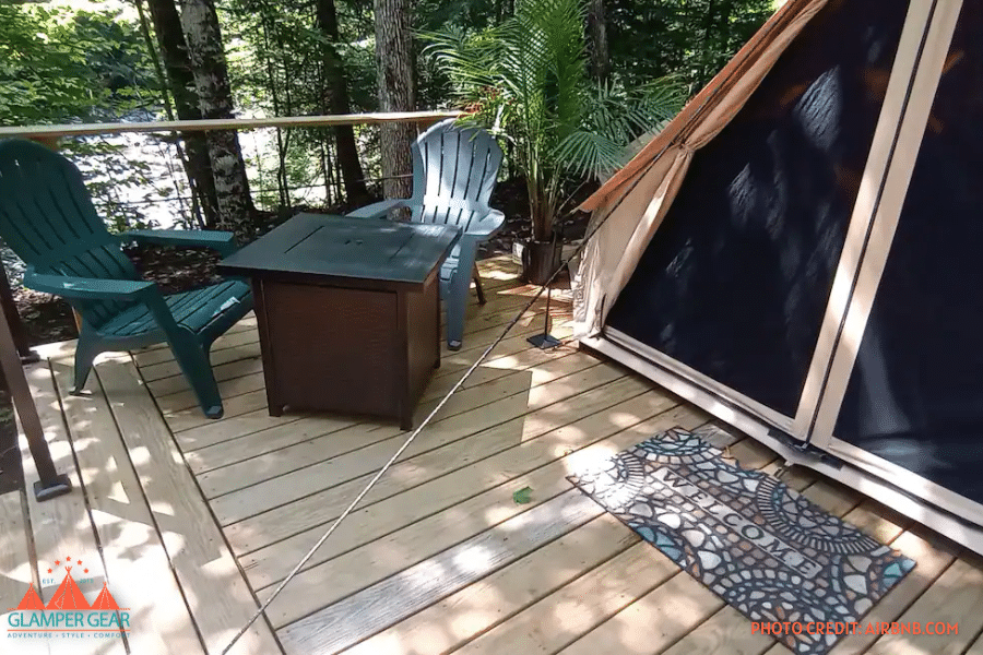 Riverfront Reverie The Delightful Danville Glamping in Vermont