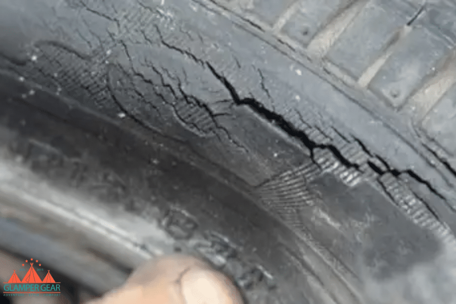 Dry Rot Bulging on Sidewall