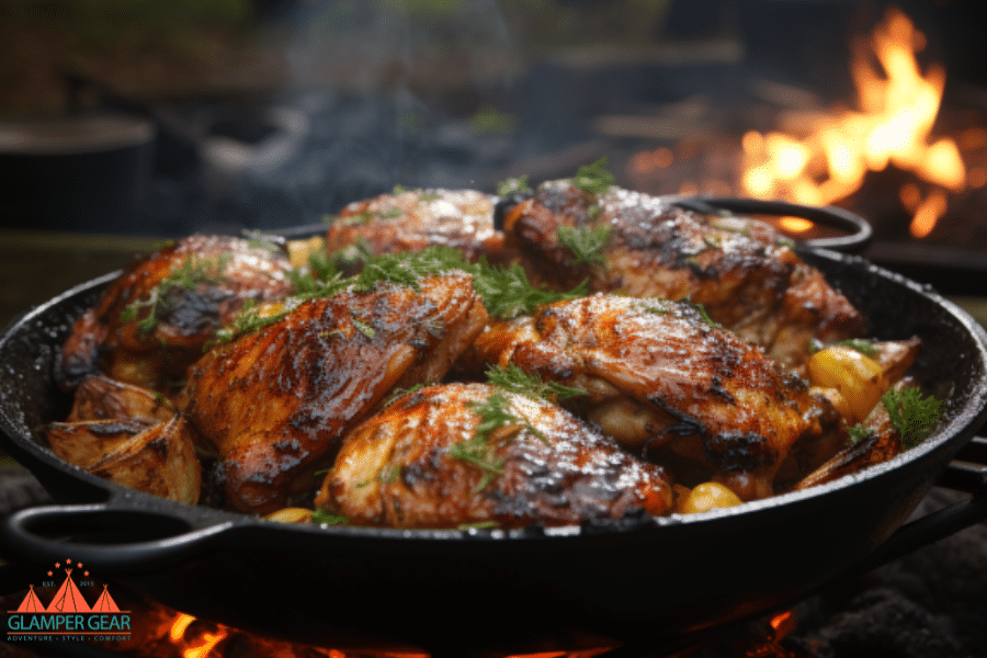 Dutch Oven Roast Chicken