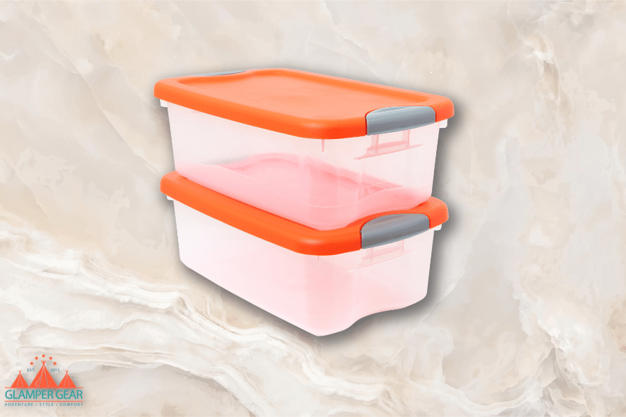 Plastic Bins for Storage Hack