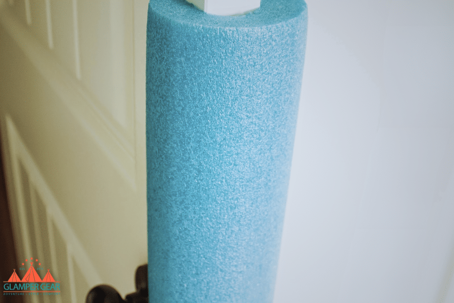 Pool Noodles for Door Stops in RV
