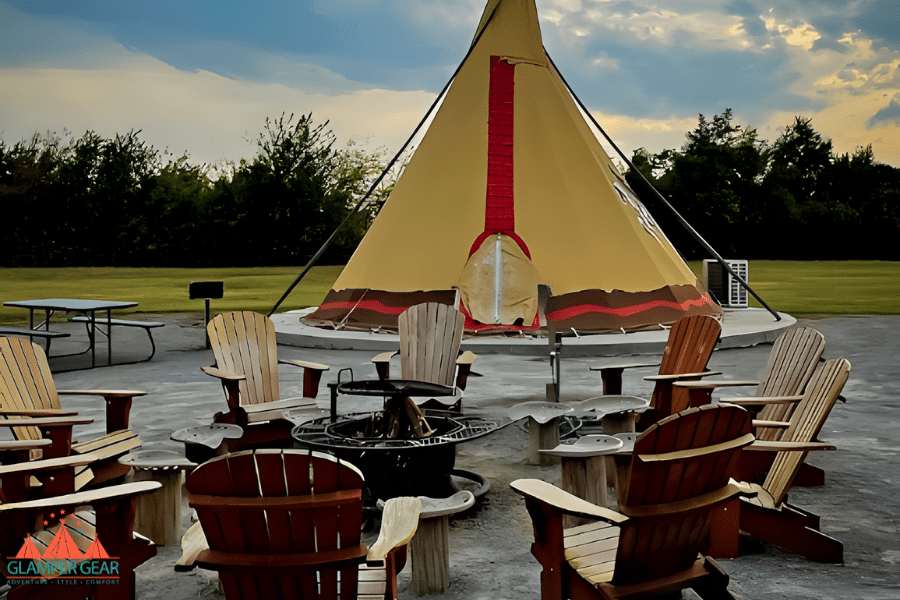 Teepee At Orr Family Farm