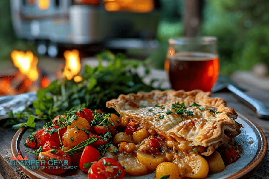 Savory Campfire Chicken Pot Pie