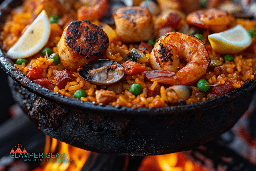 Campfire Paella