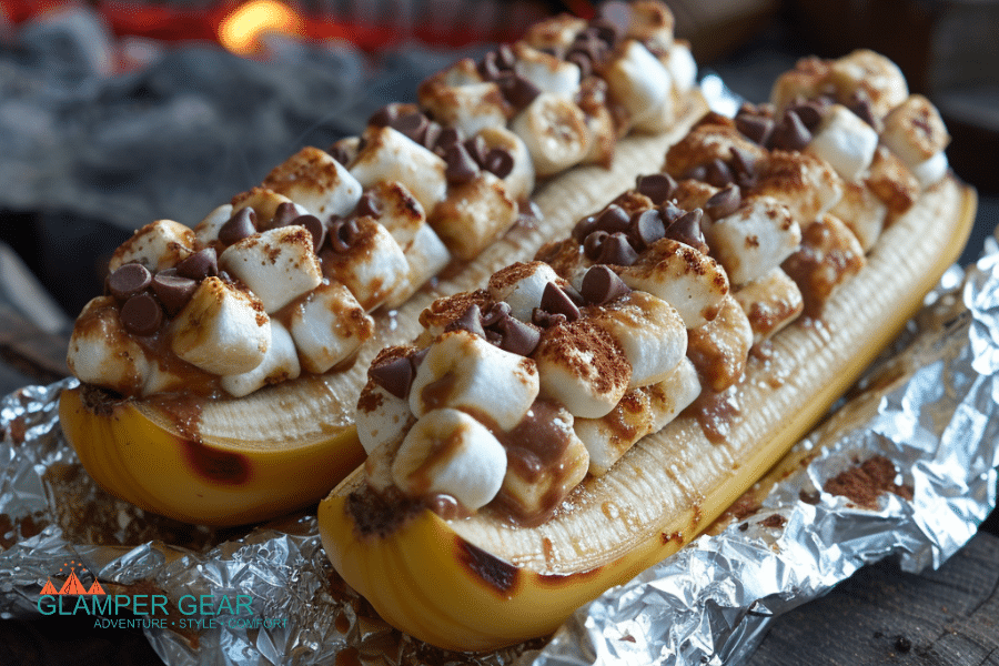 Smores Banana Boats