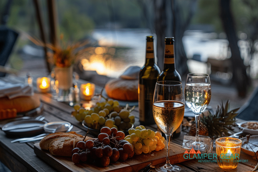 Fine Dining at Bar Harbor Glamping Resort