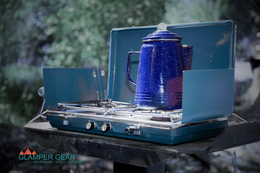 Dual Burner Portable Camping Stove