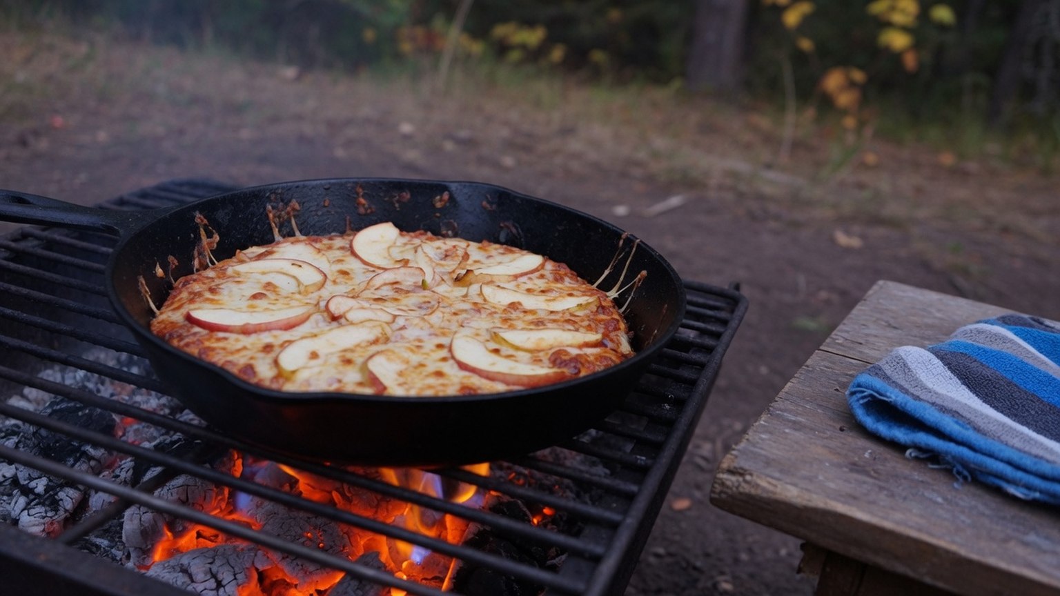 Campfire Pizza Night: Fire-Baked Flatbreads for Fall Camping