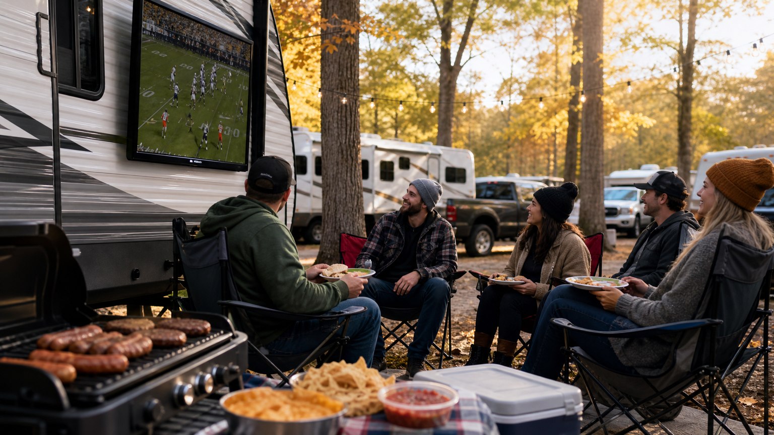 Game Day at the Campsite: Best Tailgating Food for RVers
